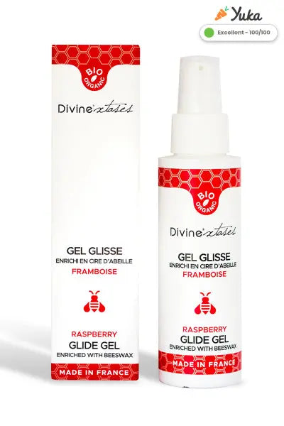 Lubrifiant Bio Framboise 100ml - Divinextases Divinextases