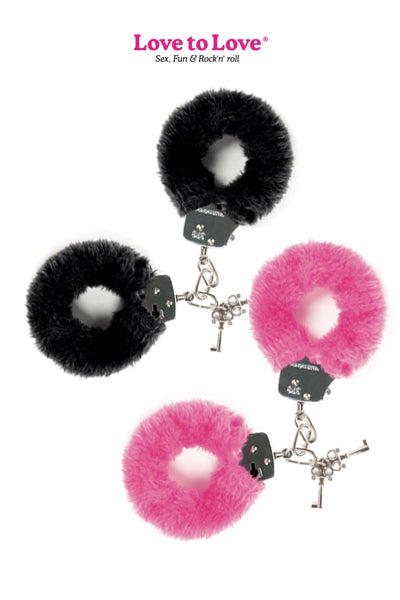 Menottes fourrure Attach me Love to Love