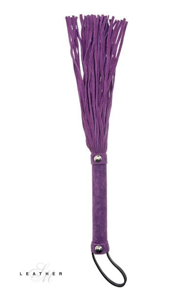 Martinet en cuir violet Leather SM
