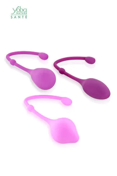 Kit 3 boules de Geisha Tonic Périnée Yoba