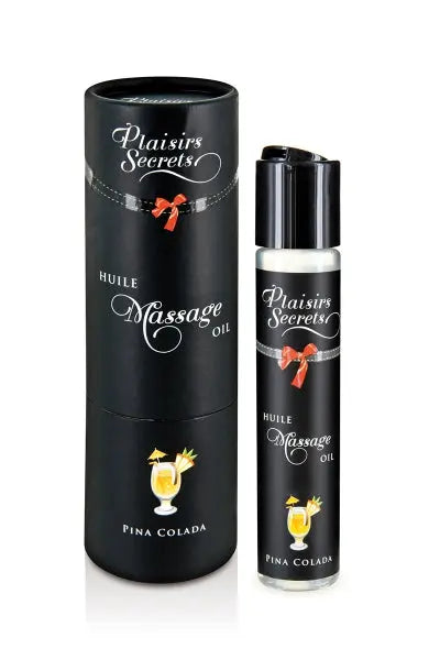 Huile de massage gourmande - Pina Colada Plaisir Secret