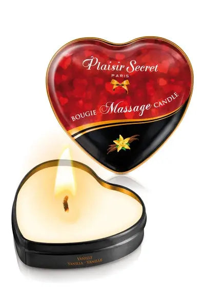 Mini bougie de massage Vanille Plaisir Secret