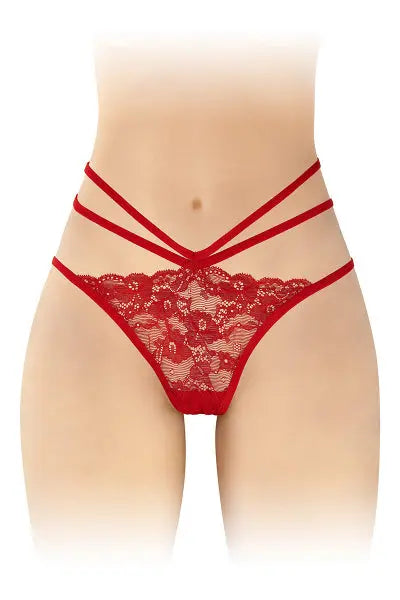 Culotte ouverte  Nadia - rouge Fashion Secret