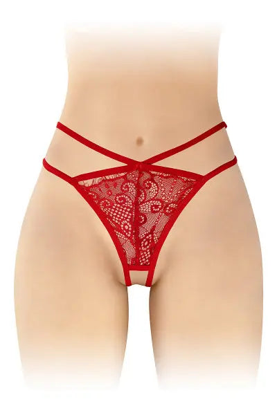 String ouvert Mylene - rouge Fashion Secret