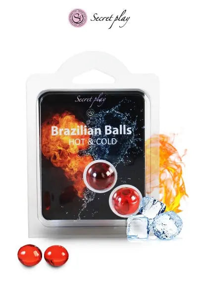 2 Brazillian balls effet chaud & froid Secret Play