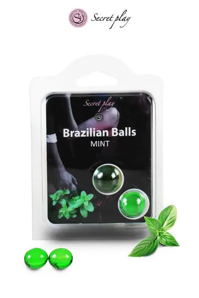 2 Brazilian balls - menthe Secret Play