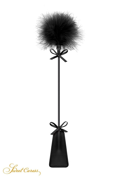 Tapette avec pompon noir - Sweet Caress Sweet Caress
