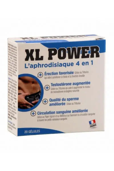 XL Power (20 gélules) - Aphrodisiaque Labophyto