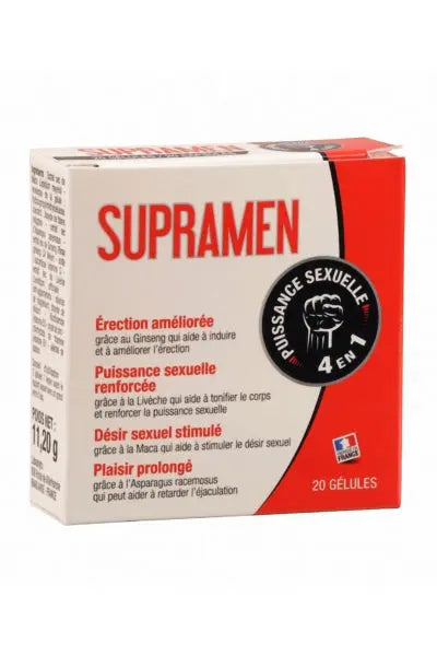 Supramen (20 gélules) - Aphrodisiaque Labophyto