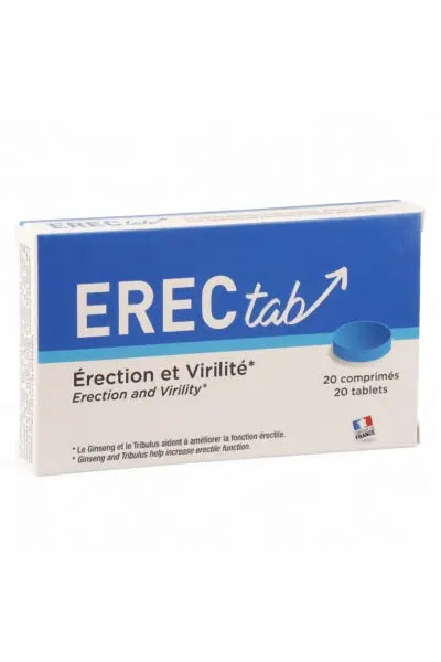 Erectab (20 comprimés) - Stimulant sexuel Labophyto