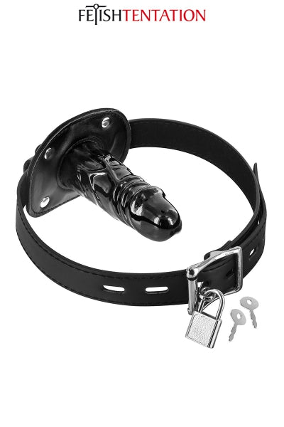 Bâillon avec gode interne - Fetish Tentation Fetish Tentation