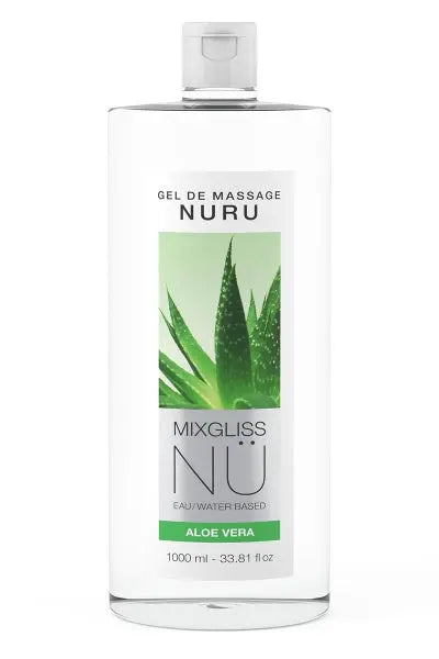 Gel massage Nuru Aloe Vera Mixgliss - 1 litre Mixgliss