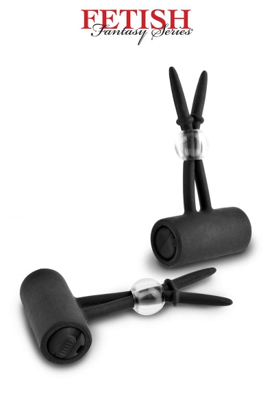 Pinces à Tétons Vibrantes silicone Fetish Fantasy Series