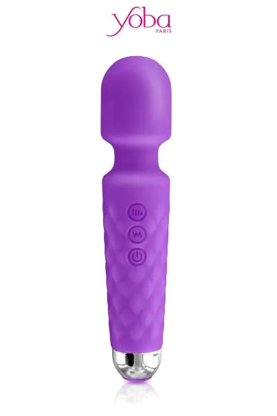 Vibro Love Wand rechargeable violet - Yoba Yoba