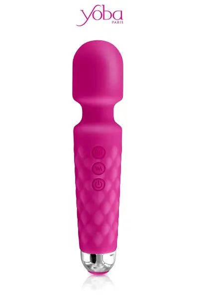 Vibro Love Wand rechargeable rose - Yoba Yoba