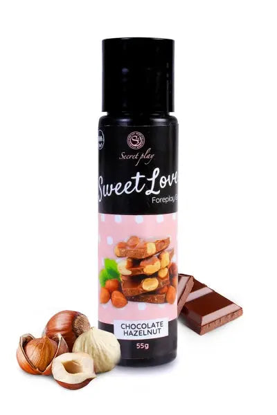 Lubrifiant comestible chocolat-noisette - 60ml Secret Play
