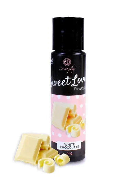 Lubrifiant comestible chocolat blanc - 60ml Secret Play