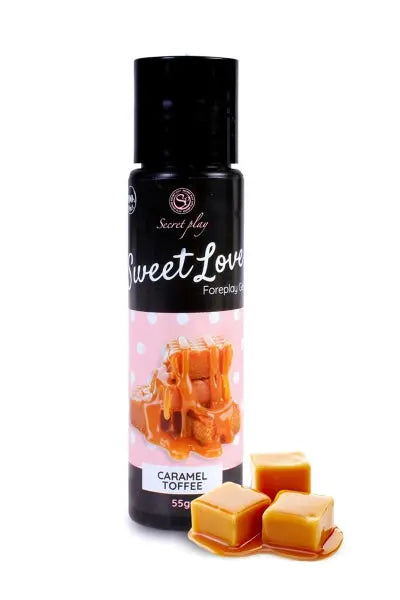 Lubrifiant comestible caramel toffee - 60ml Secret Play