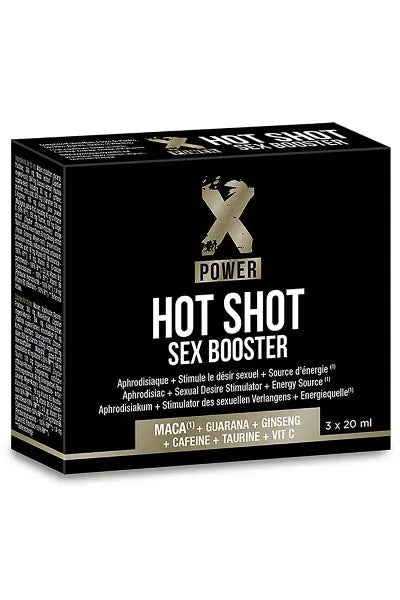 Hot Shot Sex Booster (3 x 20 ml) - XPOWER XPower