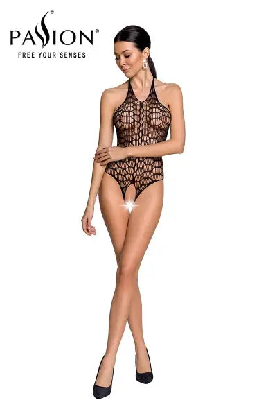 Body résille ouvert BS087 - Noir Passion bodystockings