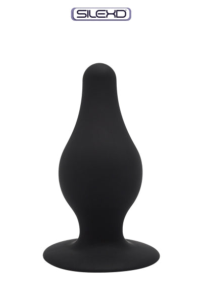 Plug anal The Original Model 2 noir 9,3 cm - SilexD SilexD