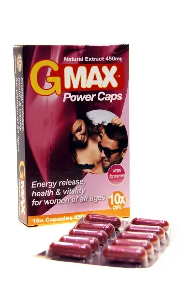 G-Max Power Caps Femme (10 gélules) G-MAX