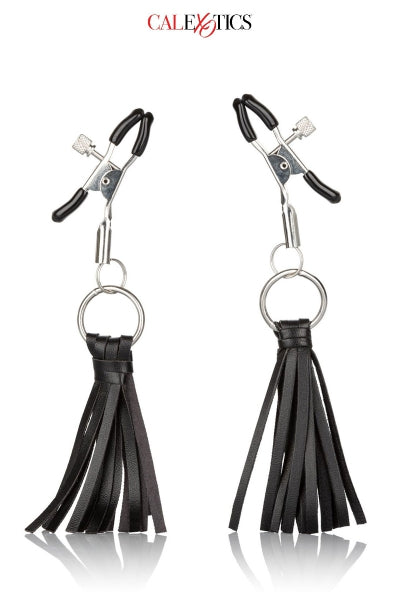 Pinces à tétons avec pompons - Calexotics Calexotics