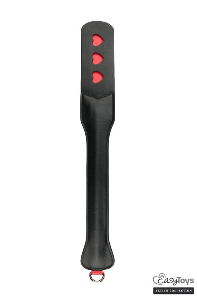 Paddle cuir 3 coeurs - Easytoys Fetish Collection Easytoys Fetish Collection