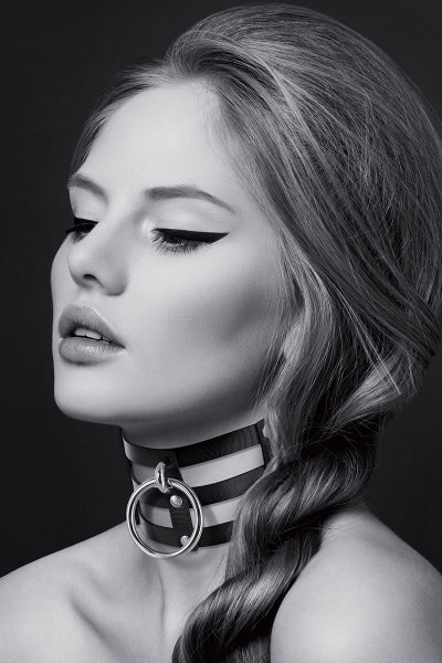 Collier Fetish large avec anneau - Bijoux pour Toi Bijoux pour toi