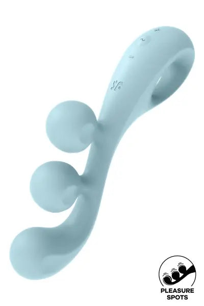 Multi-vibromasseur Tri Ball 2 bleu - Satisfyer Satisfyer