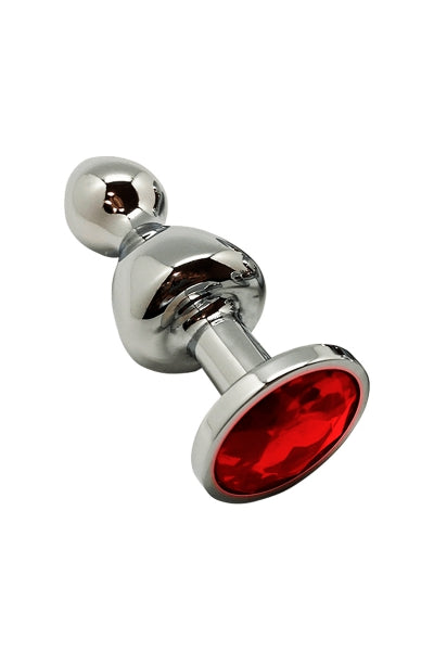 Plug bijou Lollypop rouge S - Wooomy Wooomy