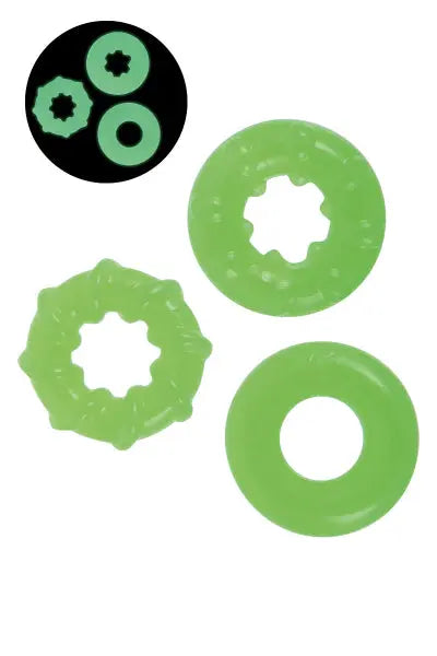 3 cockrings phosphorescents - Litolu Litolu