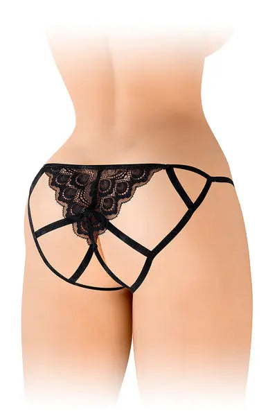 Culotte ouverte Zoé noire - Fashion Secret Fashion Secret