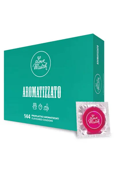 144 préservatifs aromatisés Love Match Love Match