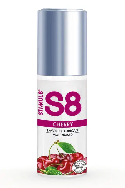 Lubrifiant S8 parfumé cerise 125ml Stimul 8