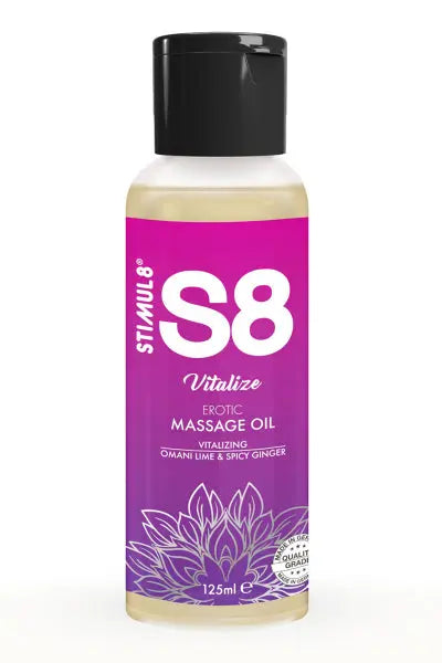 Huile de massage S8 Vitalize 125ml Stimul 8