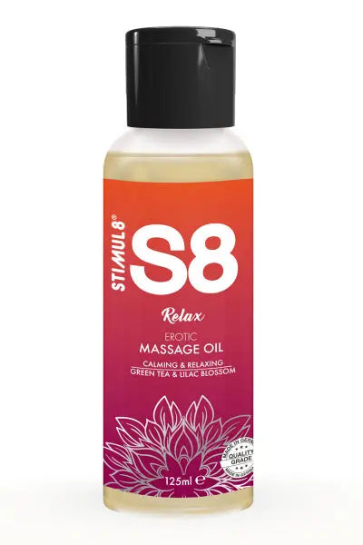 Huile de massage S8 Relax 125ml Stimul 8