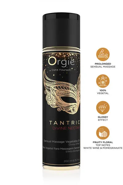 Huile de massage Tantric Divine Nectar Orgie