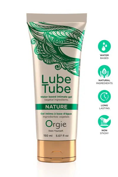 Lubrifiant eau Lube Tube Nature 150ml Orgie