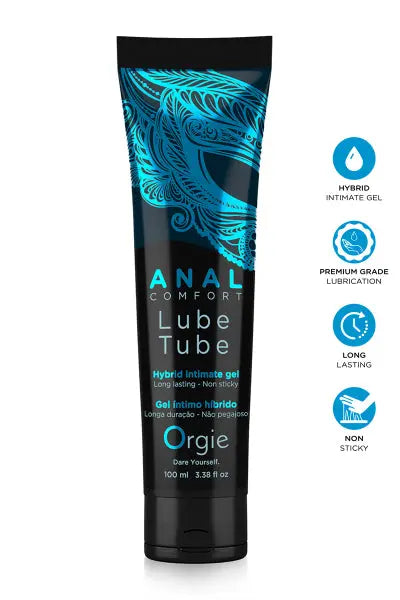 Lubrifiant eau Lube Tube Anal Comfort 100ml Orgie