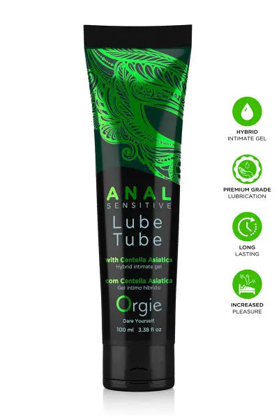 Lubrifiant eau Lube Tube Anal Sensitive 100ml Orgie