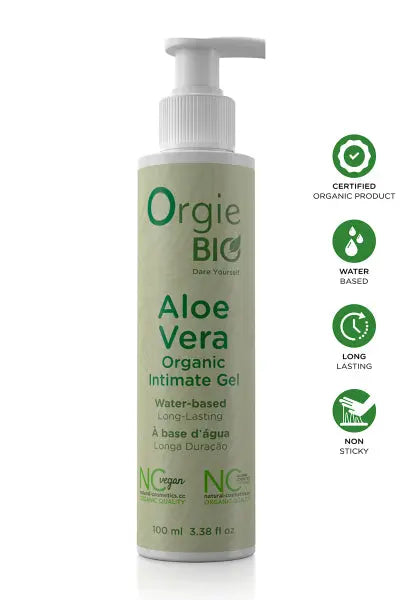 Gel Intime Bio à Base d'Eau à l'Aloe Vera Orgie