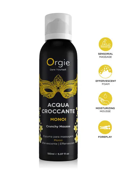 Mousse de massage effervescente Monoi 150ml Orgie
