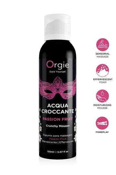 Mousse de massage effervescente Fruit de la Passion Orgie