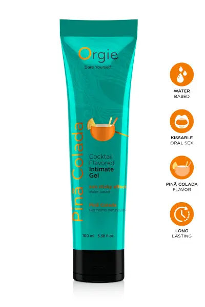 Gel intime Lube Tube Cocktail Pina Colada 100ml Orgie
