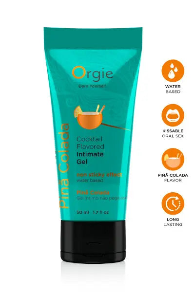 Gel intime Lube Tube Cocktail Pina Colada 50ml Orgie