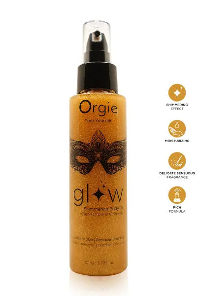 Huile brillante pour le corps 110ml - Orgie Orgie
