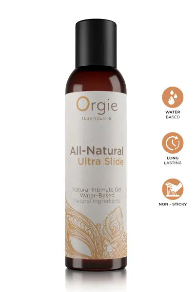 Gel intime naturel All Natural Ultra Slide 150ml Orgie