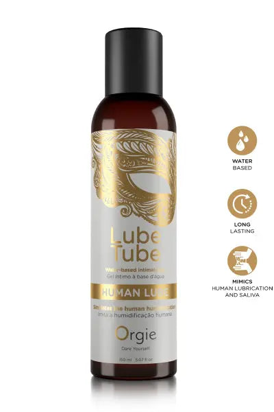Gel intime naturel Lube Tube Human Lube 150ml Orgie