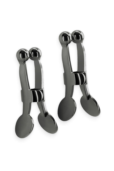 Pinces à tétons Bound noir NS Novelties